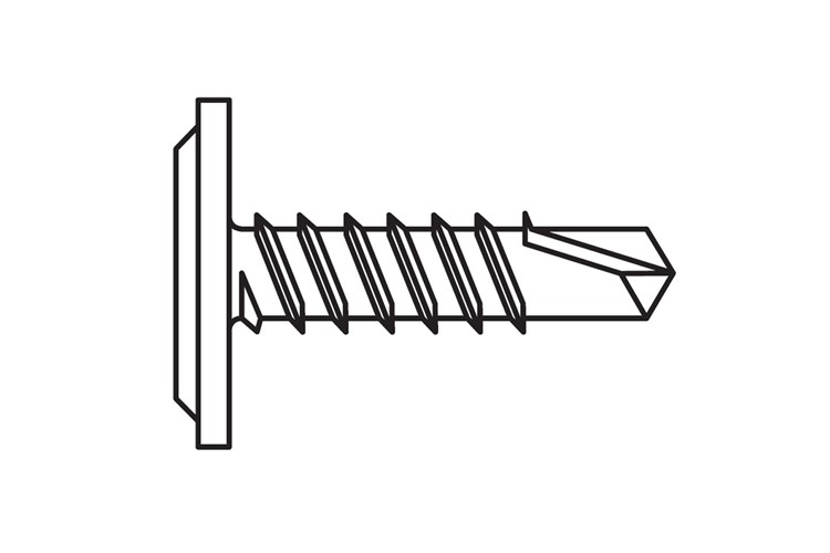 برغي برأس رقاقة 13  برغي برأس رقاقة 13
